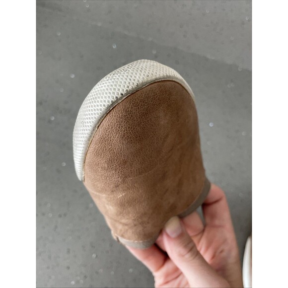 Frye Melanie Slip On Leather Flats Loafers Comfort Women’s Tan Size 7.5 - Picture 16 of 16